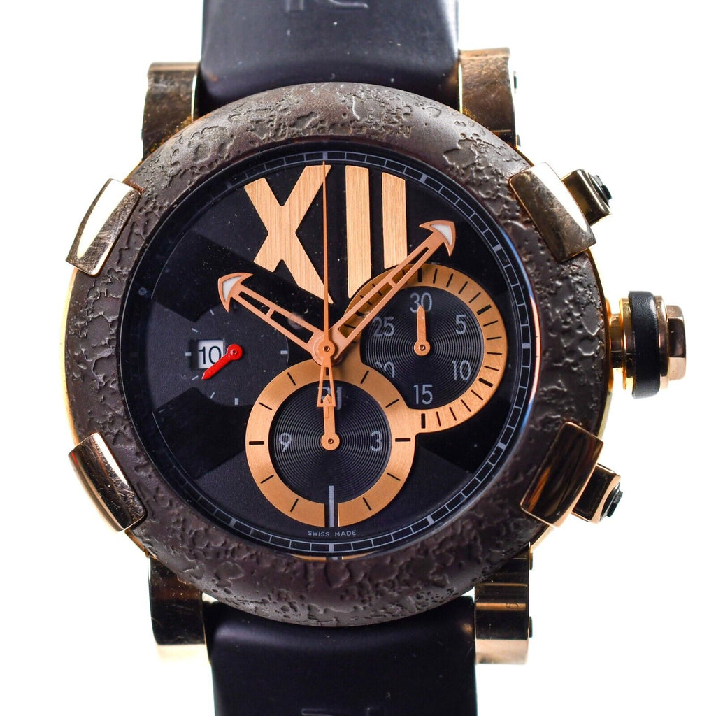 Romaine Jerome Chrono Oxy3 C.H.T. oxy3.2222.00 222 Grams 18k Titanic DNA 50mm