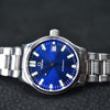 Omega Dynamic 5208.31 36mm Japan Only Electric Blue Waffle Auto 36mm 1998 1108