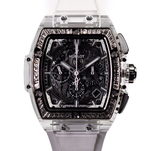 Hublot Spirit of Big Bang 641.JX.0120.RT.1904 Sapphire Baguette Retail 125k 42mm