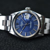 Rolex Date 1971 Ref 1500 Rare Blue Bullseye Dial 34mm Cal 1575 COSC Auto Oyster