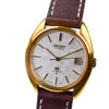 Grand Seiko 5645-7005 18k Yellow Gold 1973 Automatic Hi-Beat 35mm Rare Linen